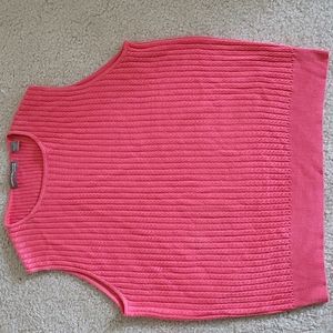 Valerie Stevens. Sleeveless Silk Shell. XL.